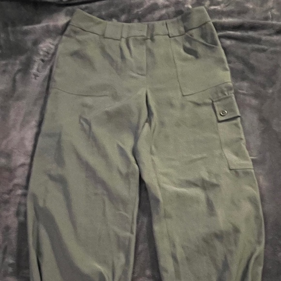 Gorgeous OLIVE-green pants !  LIKE NEW! - Picture 1 of 5